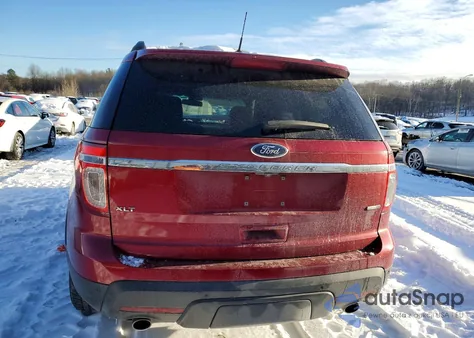 2014 Ford Explorer Xlt from USA, damaged, VIN 1FM5K8D81EGC00250